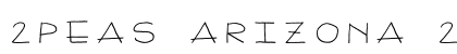 2Peas Arizona 2Peas Arizona font free download
