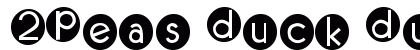 2Peas Duck Duck Goose 2Peas Duck Duck Goose Font Preview