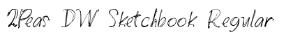 2Peas DW Sketchbook Regular font free download