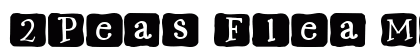 2Peas Flea Market Block Regular Regular font free download