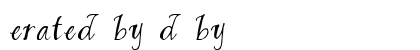 erated by d by Preview