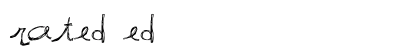 rated ed font free download