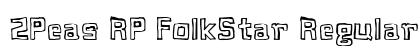 2Peas RP FolkStar Regular font free download