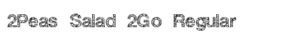 2Peas Salad 2Go Regular font free download