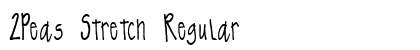 2Peas Stretch Regular font free download