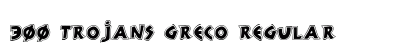 300 Trojans Greco Regular font free download