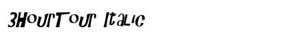 3HourTour Italic Preview