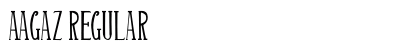 Aagaz Regular Font Preview