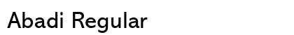 Abadi Regular font free download