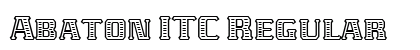 Abaton ITC Regular Font Preview