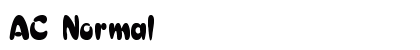 AC Normal font free download