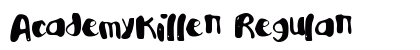 AcademyKiller Regular font free download