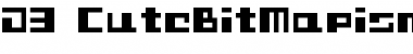 D3 CuteBitMapism TypeB Regular Font