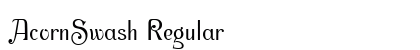 AcornSwash Regular font free download