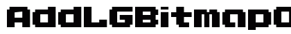 AddLGBitmap09 Regular font free download