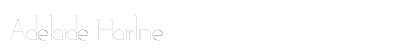 Adelaide Hairline (OpenType) Font Preview