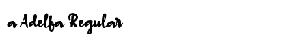 a Adelfa Regular font free download