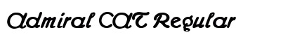 Admiral CAT Regular font free download