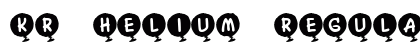 KR Helium Regular font free download
