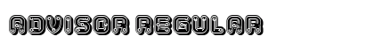 Advisor Regular font free download