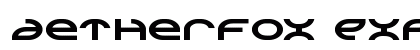 Aetherfox Expanded Expanded Font Preview