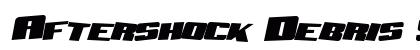 Aftershock Debris Solid Italic Preview