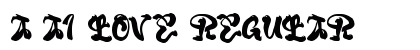 a Ai Love Regular font free download