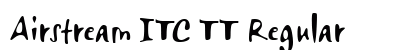 Airstream ITC TT Regular font free download