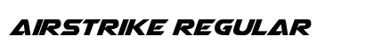 Airstrike Regular font free download
