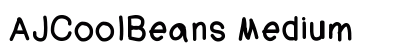 AJCoolBeans Medium font free download