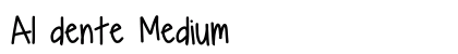 Al dente Medium preview