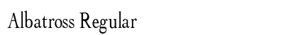 Albatross Regular font free download