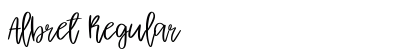 Albret Regular font free download