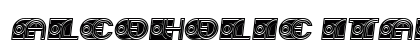 Alcoholic Italic font free download