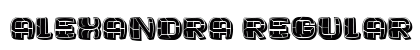 Alexandra Regular font free download