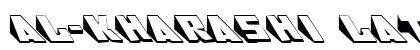 Al-Kharashi Latin 1 Normal font free download