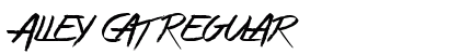 Alley Cat Regular font free download