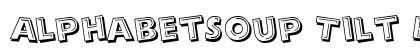 AlphabetSoup Tilt BT Tilt font free download