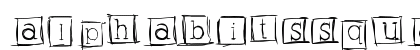 AlphabitsSquared Regular font free download