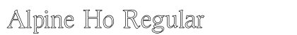 Alpine Ho Regular font free download
