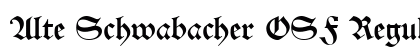 Alte Schwabacher OSF Regular Preview