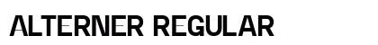 Alterner Regular font free download