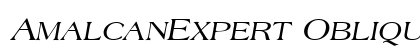 AmalcanExpert Oblique font free download