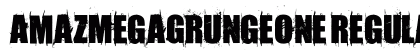 AmazMegaGrungeOne Regular font free download