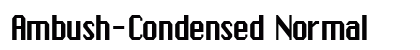 Ambush-Condensed Normal Preview