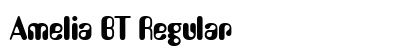 Amelia BT Regular Font Preview