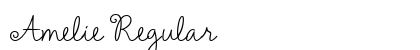 Amelie Regular font free download