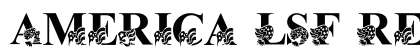 America LSF Regular Font Preview