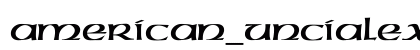 American_UncialExt-Normal Regular font free download