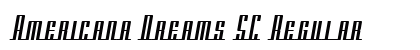 Americana Dreams SC Regular font free download